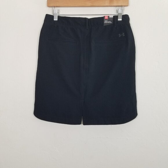 NWT Under Armour Skort Skirts with Pockets Black Size 6 - Picture 4 of 7